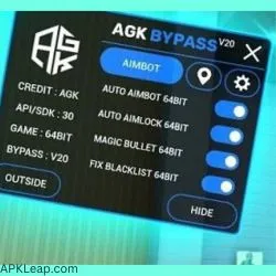 AGK Regedit Injector APK