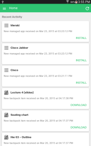 Meraki Systems Manager Screenshot 1